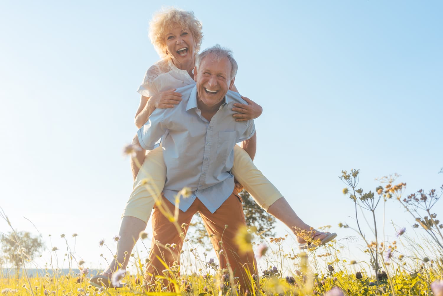 senior en bonne santé