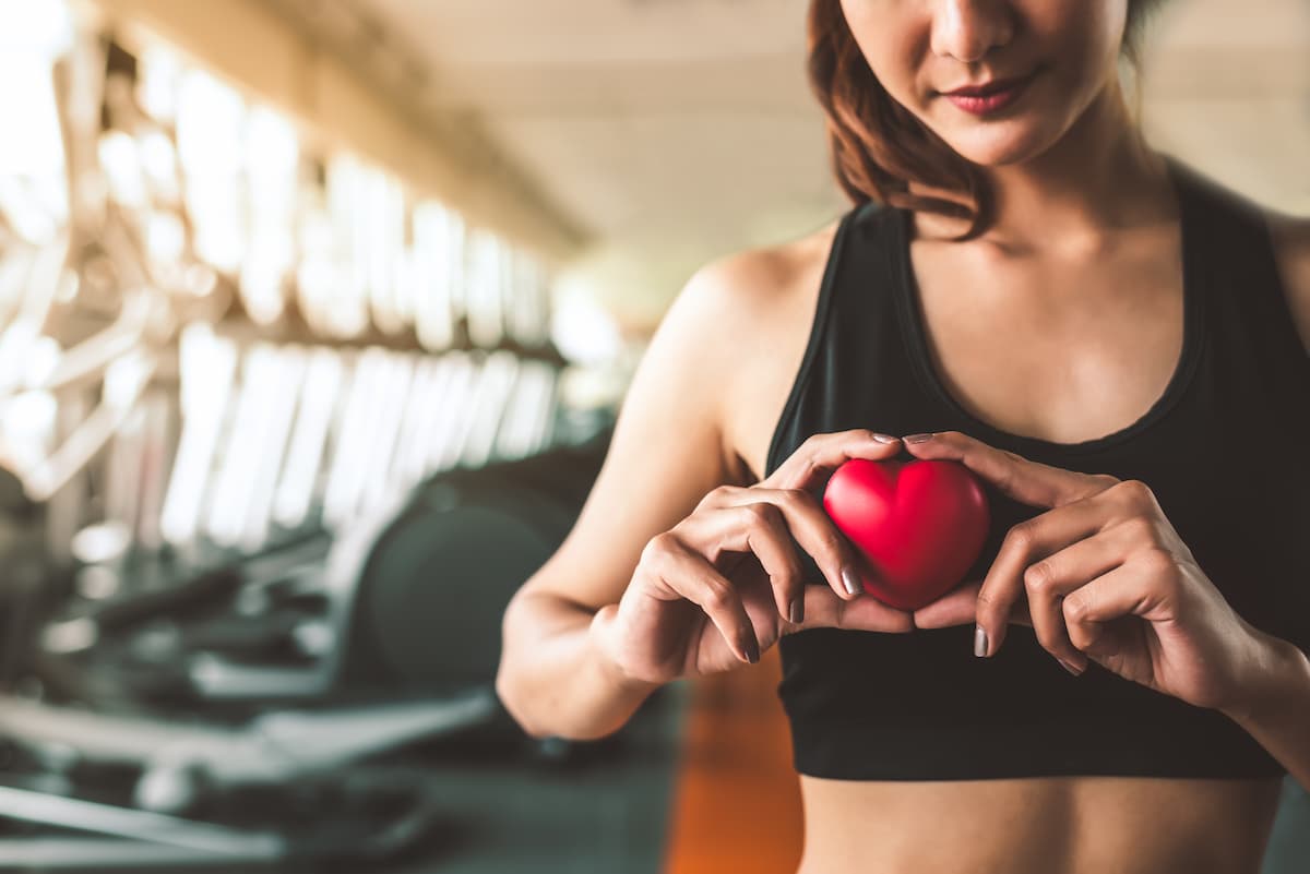 coeur en bonne santé